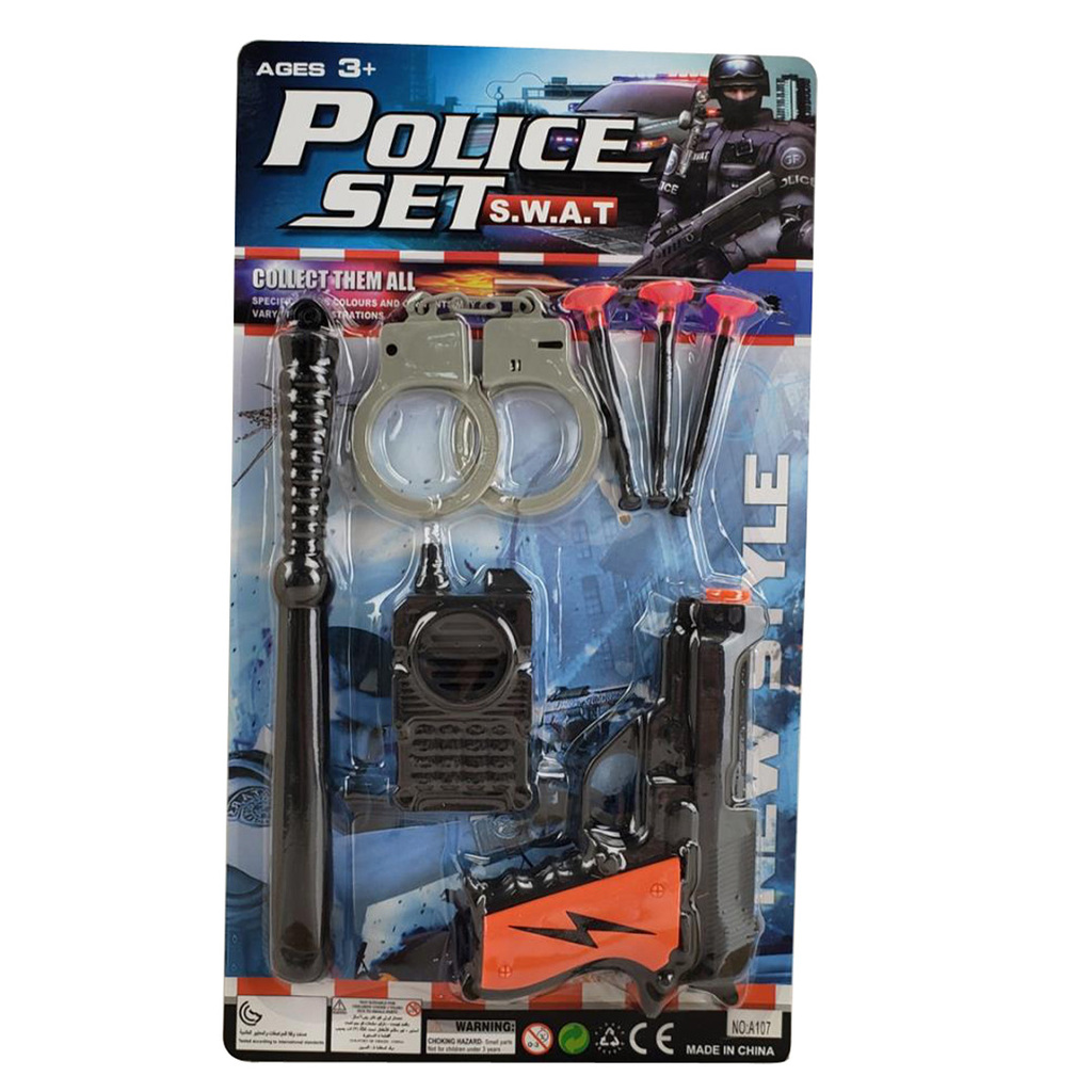 CONJUNTO DE POLICIA 37 X 21 X 4 CM
