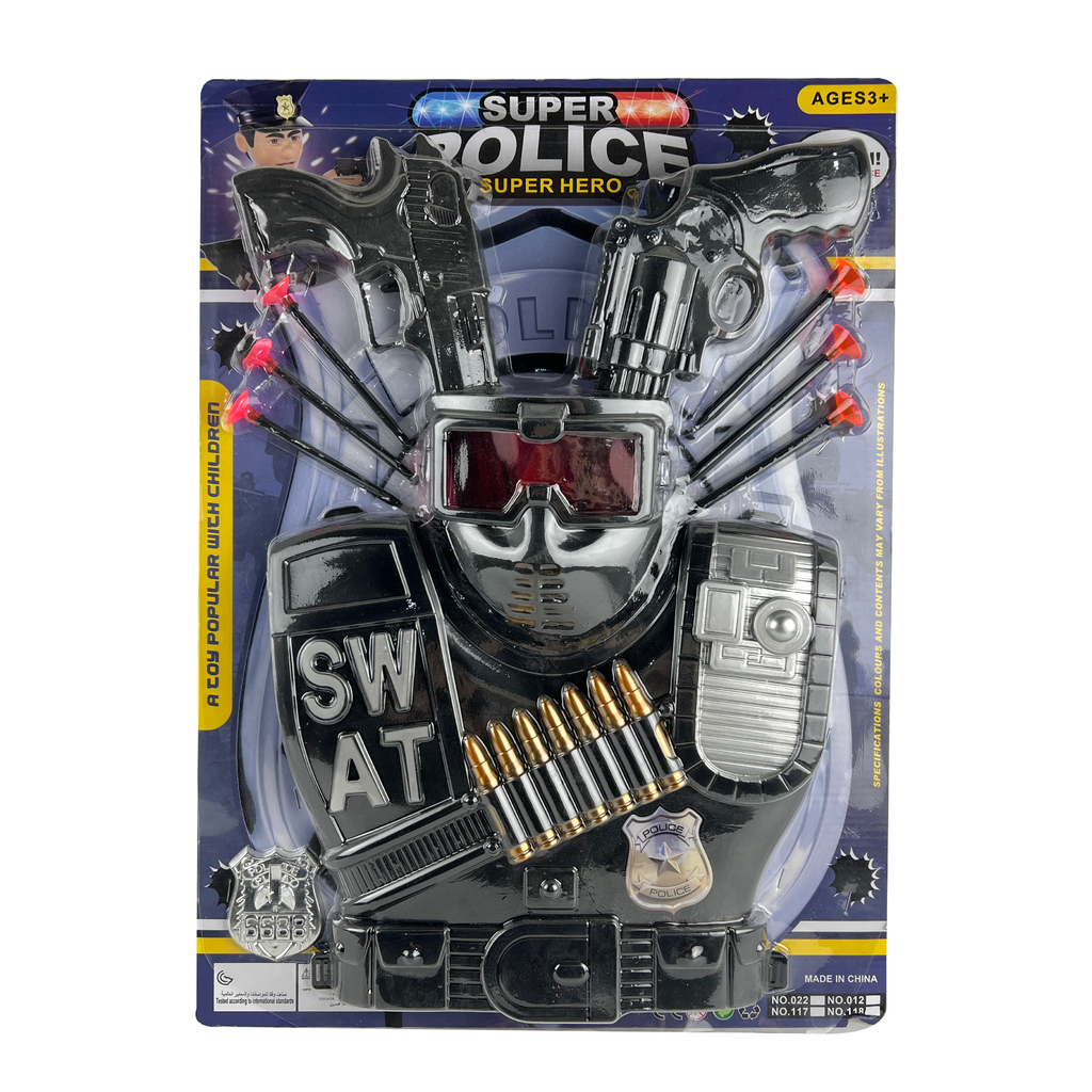 CONJUNTO DE POLICIA 53 X 39 X 4 CM