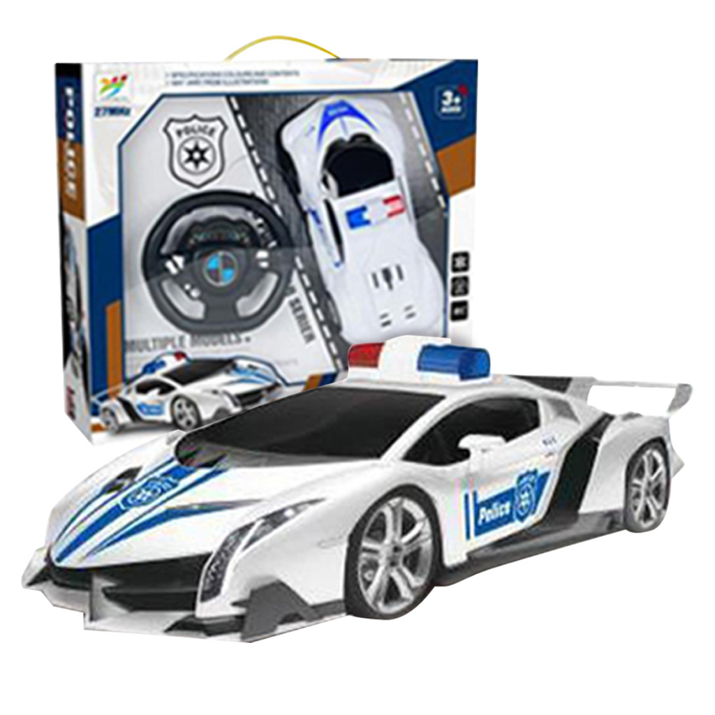 AUTO A RADIO CONTROL POLICIA GO SPEED 30 X 26 X 7 CM