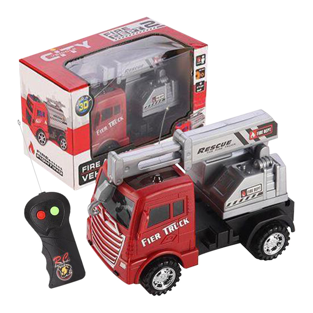 CAMION BOMBEROS A RADIO CONTROL 22 X 16 X 12 CM