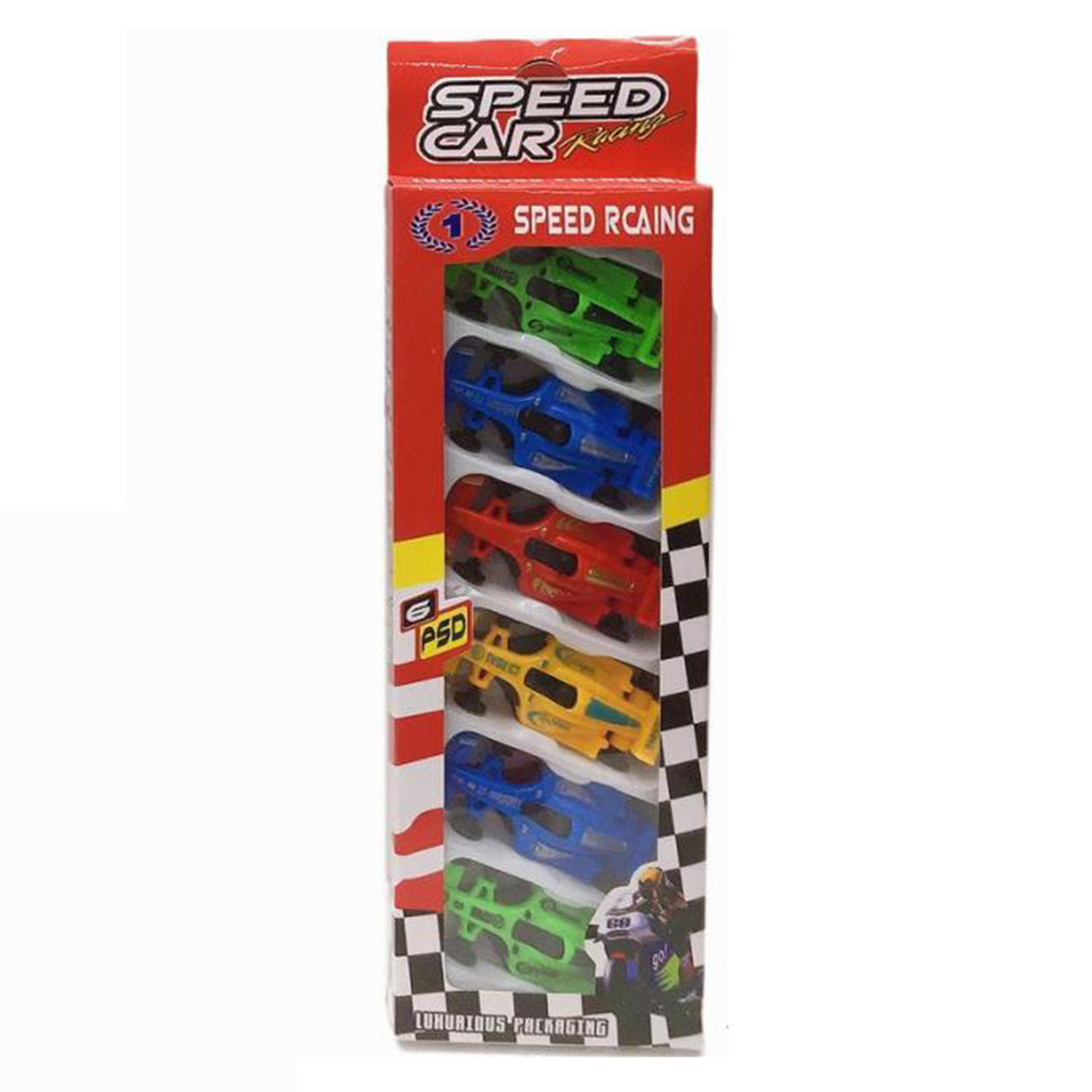 AUTOS F1 CON LANZADOR (8 UNIDADES) 21 X 15 X 2 CM