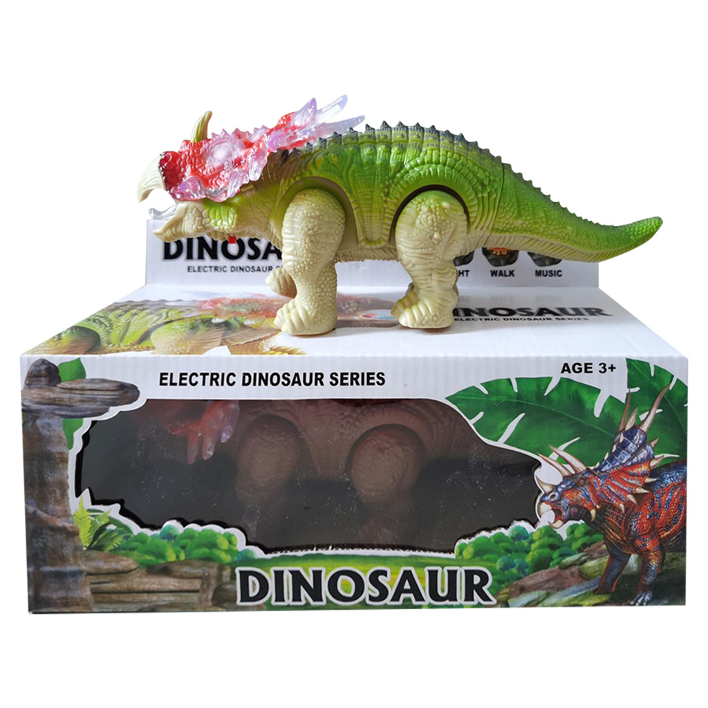 DINOSAURIO A PILA 28 X 11 X 15 CM