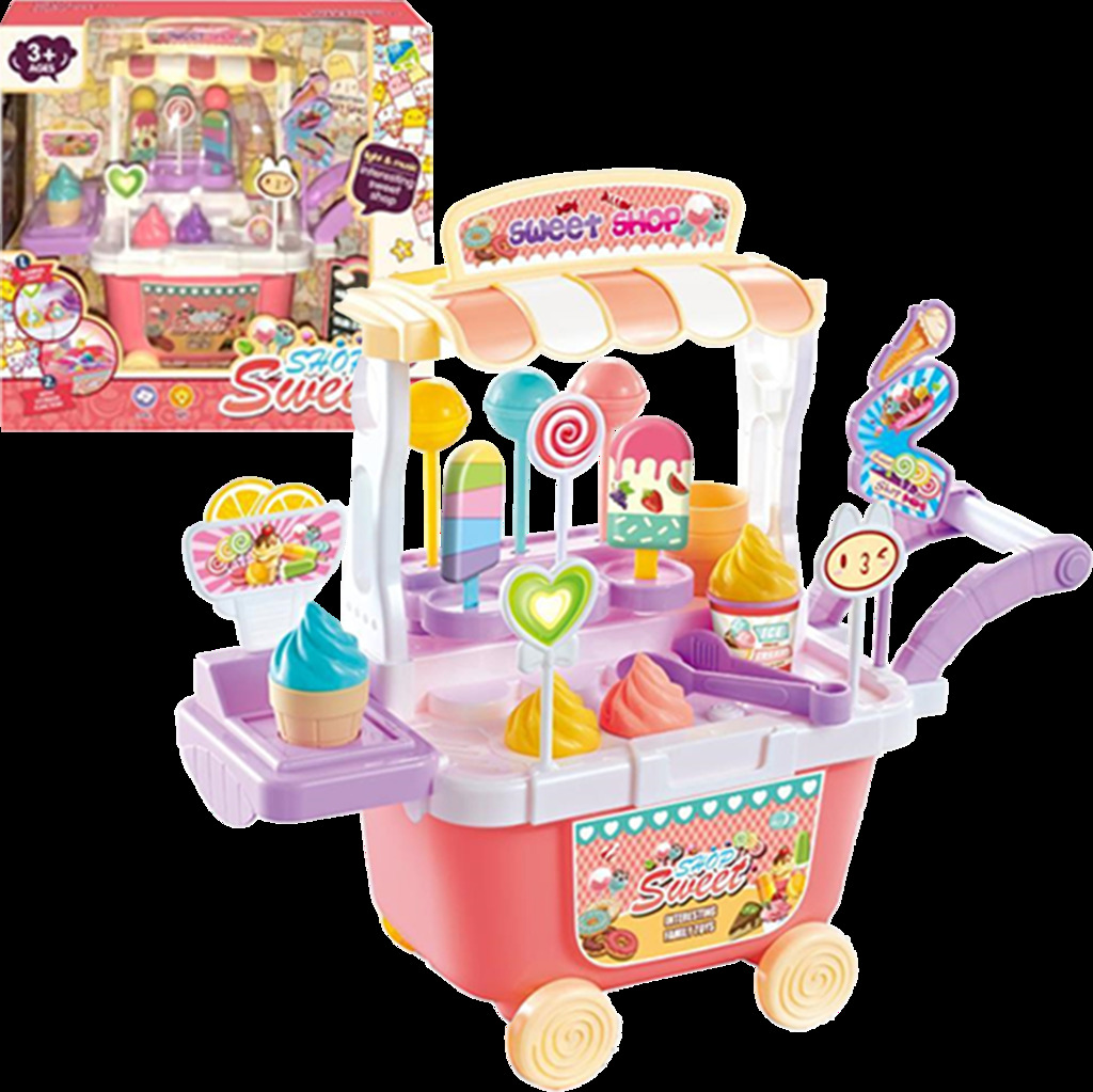 CARRITO DE HELADOS TINY 34 X 31 X 15 CM