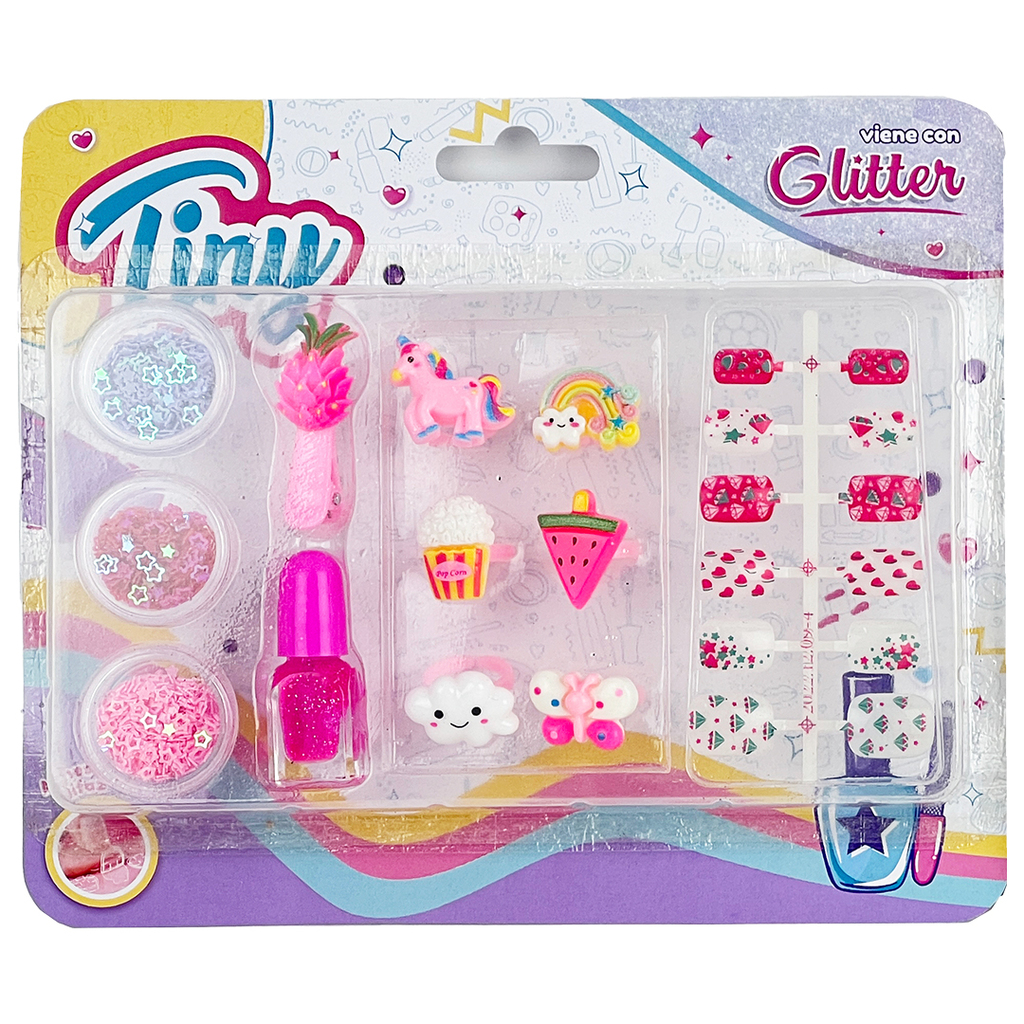 SET DE UÑAS TINY FASHION 20 X 16 X 4 CM