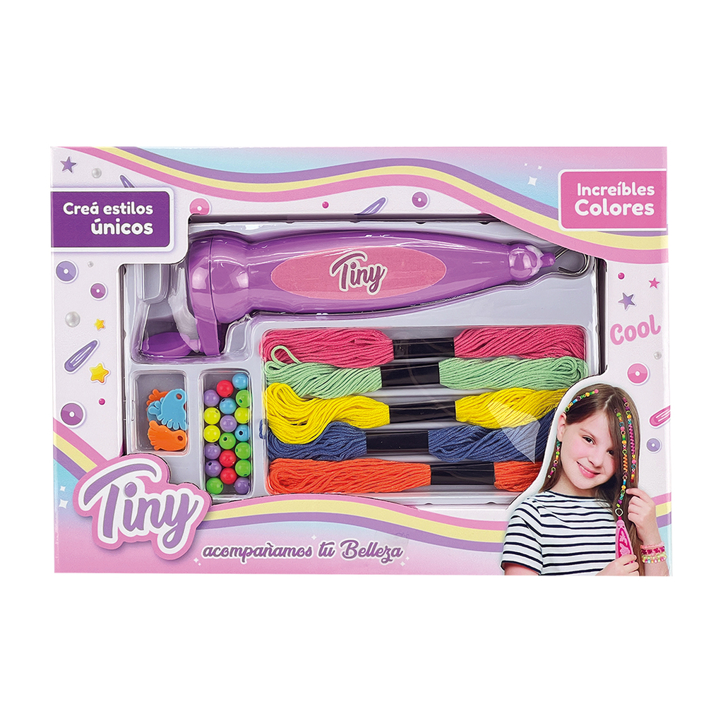 SET DE BIJOUTERIE CON TRENZADOR 28 X 20 X 5 CM