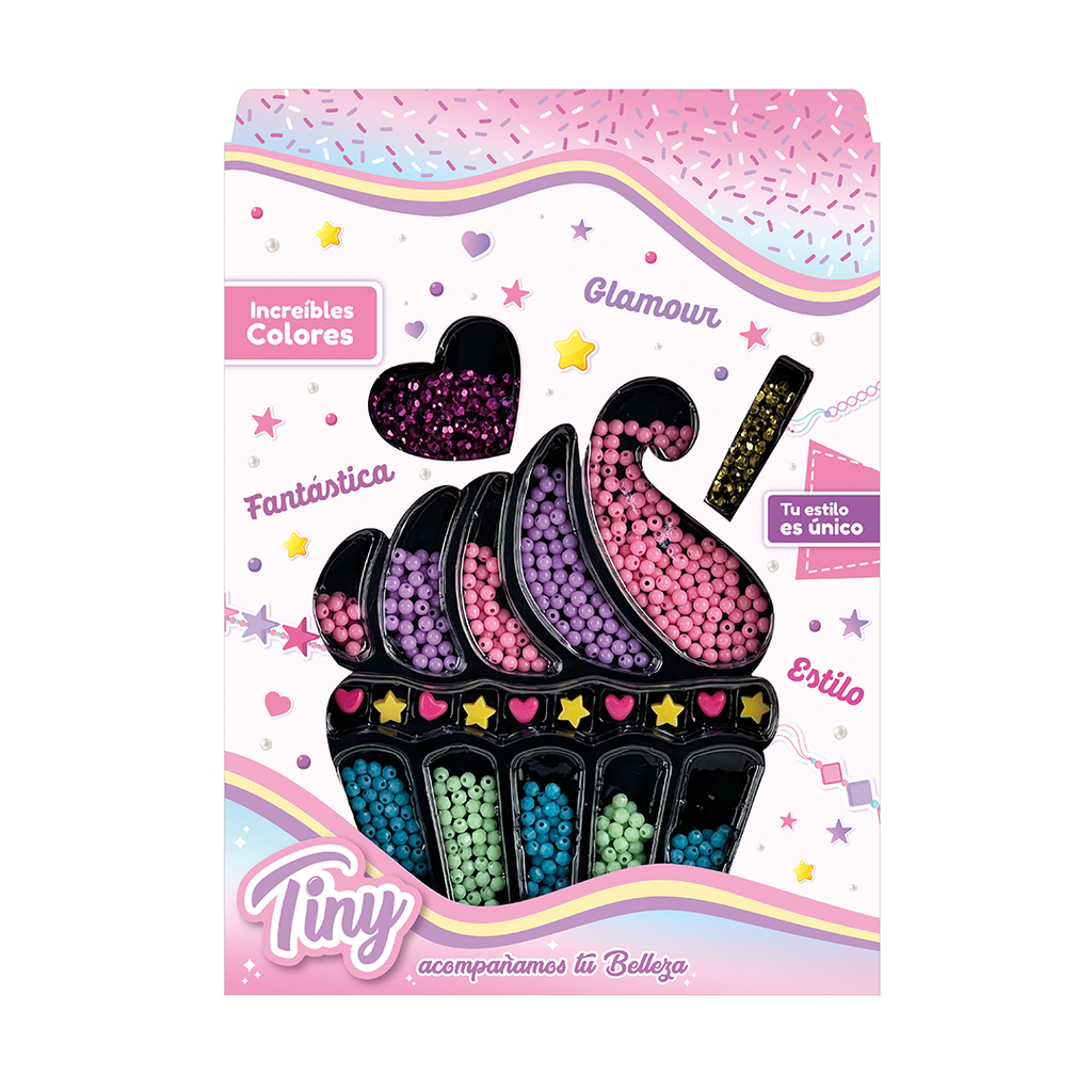 SET PARA ARMAR BIJOUTERIE CANDY 34 X 25 X 4 CM