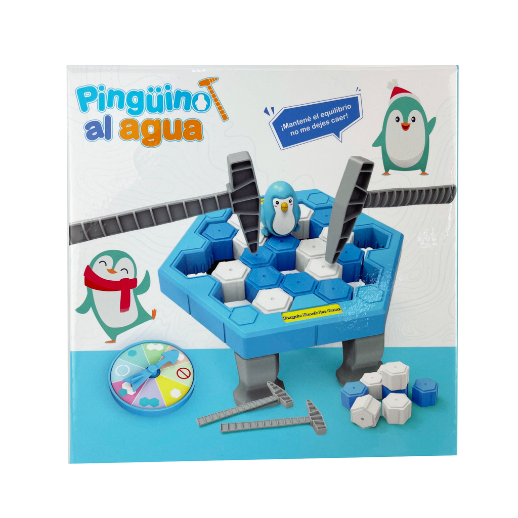 JUEGO DE MESA PINGÜINO AL AGUA 17 X 6 X 17 CM