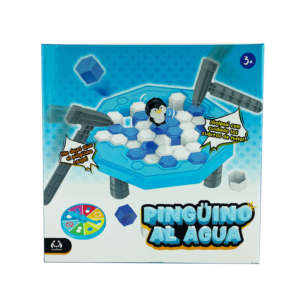 JUEGO DE MESA PINGÜINO AL AGUA 25 X 25 X 6 CM