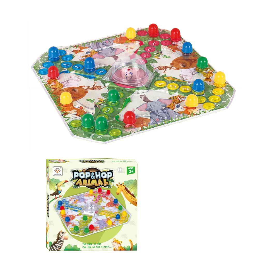 JUEGO DE MESA LUDO 27 X 27 X 5 CM