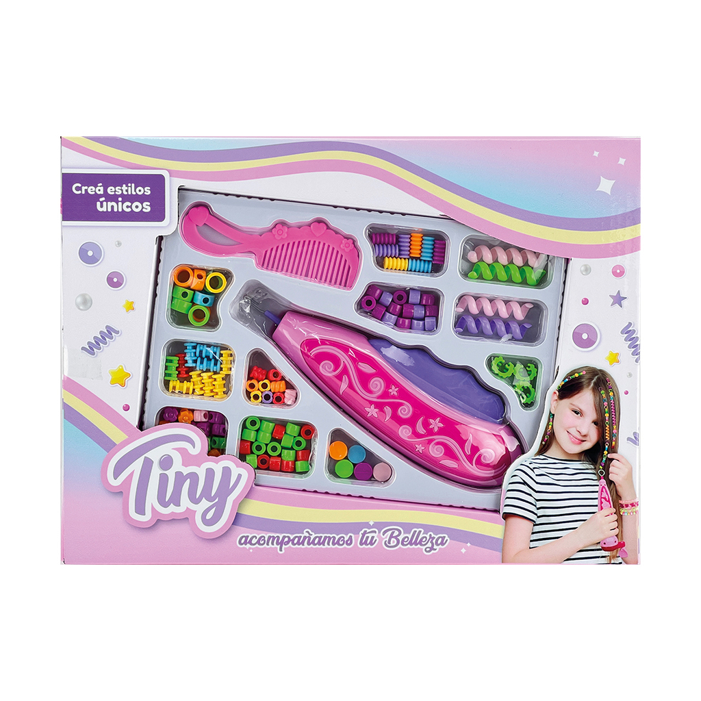 SET DE BIJOUTERIE CON TRENZADOR 33 X 24 X 5 CM