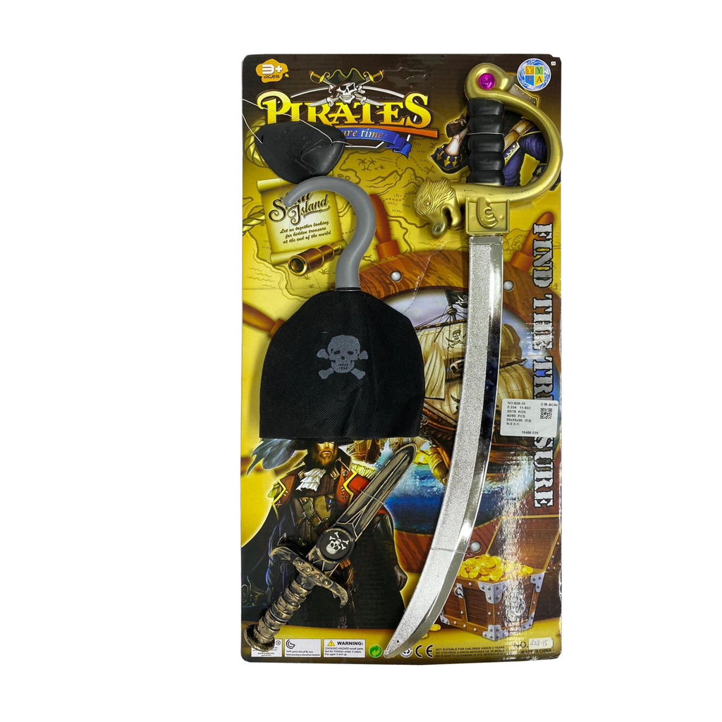 CONJUNTO DE PIRATA 58 X 29 X 4 CM