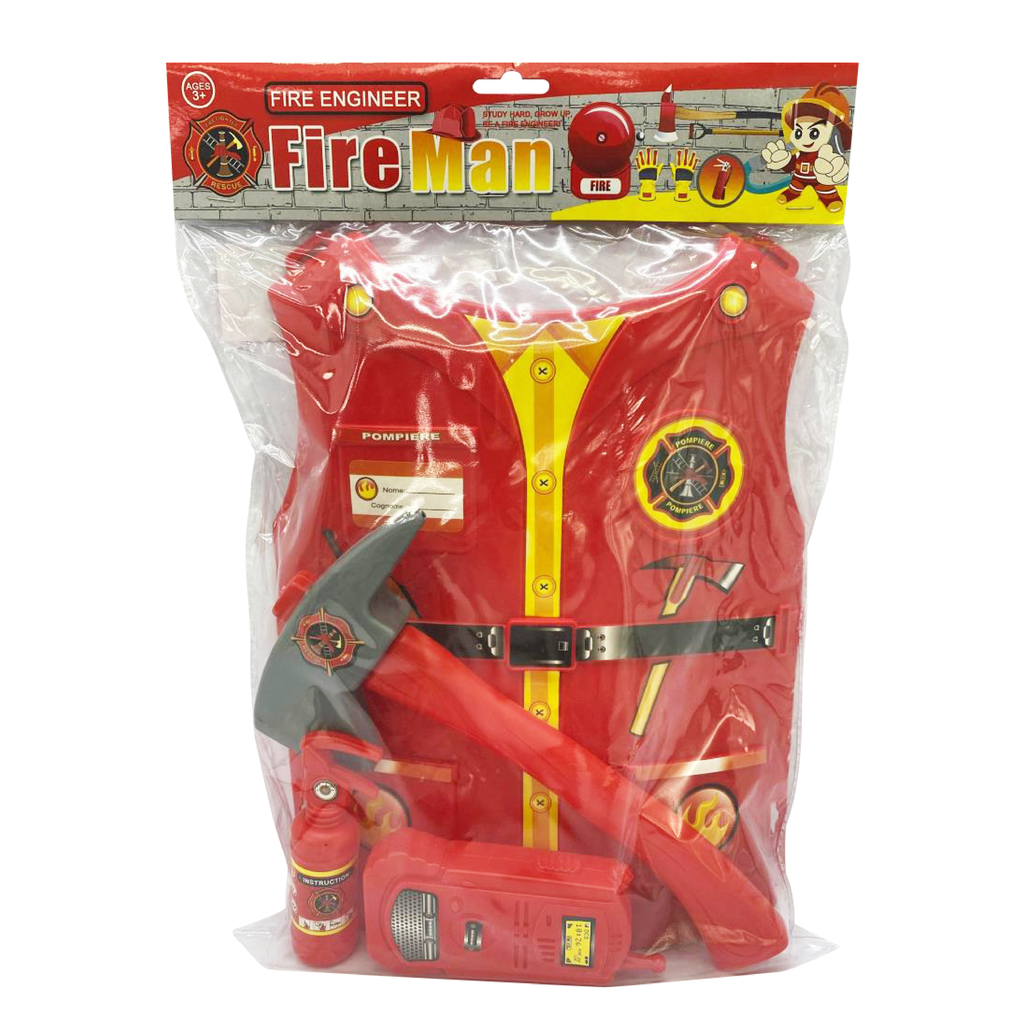 CONJUNTO DE BOMBERO 40 X 29 X 6 CM