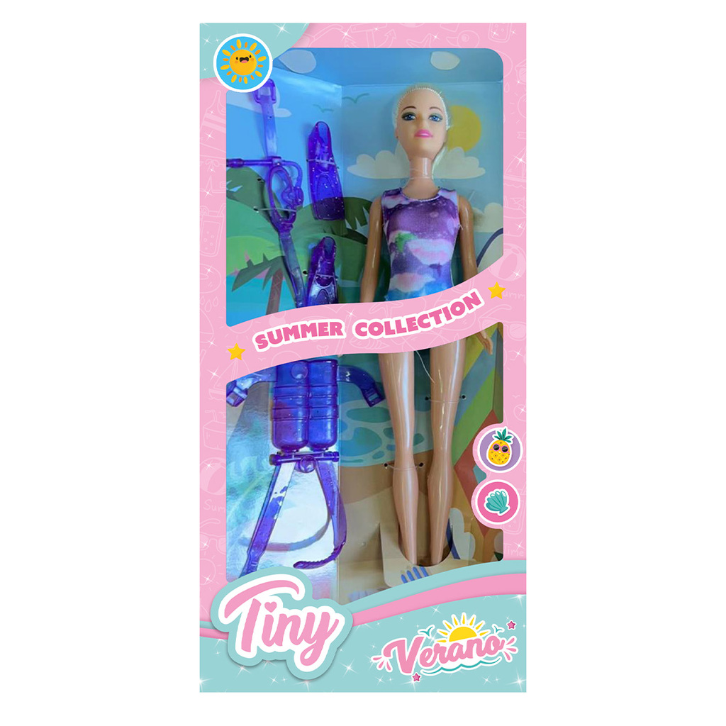 MUÑECA TINY BUCEO 32 X 16 X 5 CM