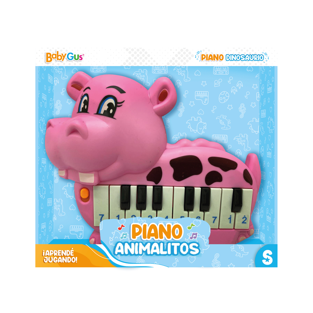 PIANO CON SONIDO 25 X 22 X 5 CM
