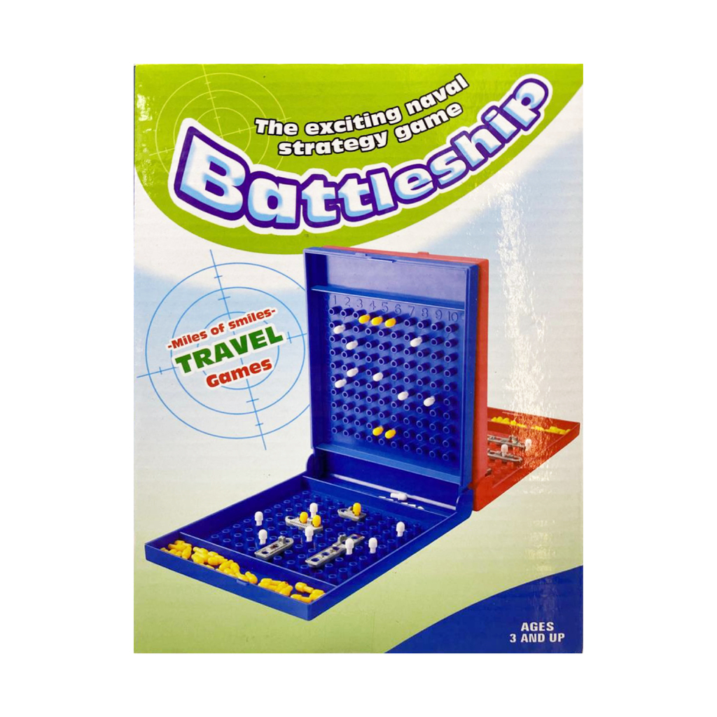 JUEGO DE MESA BATALLA DE BARCOS 20 X 15 X 4 CM