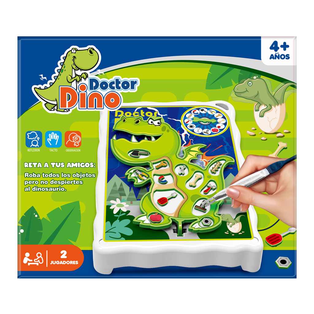 JUEGO DE MESA DOCTOR DINO 30 X 26 X 6 CM
