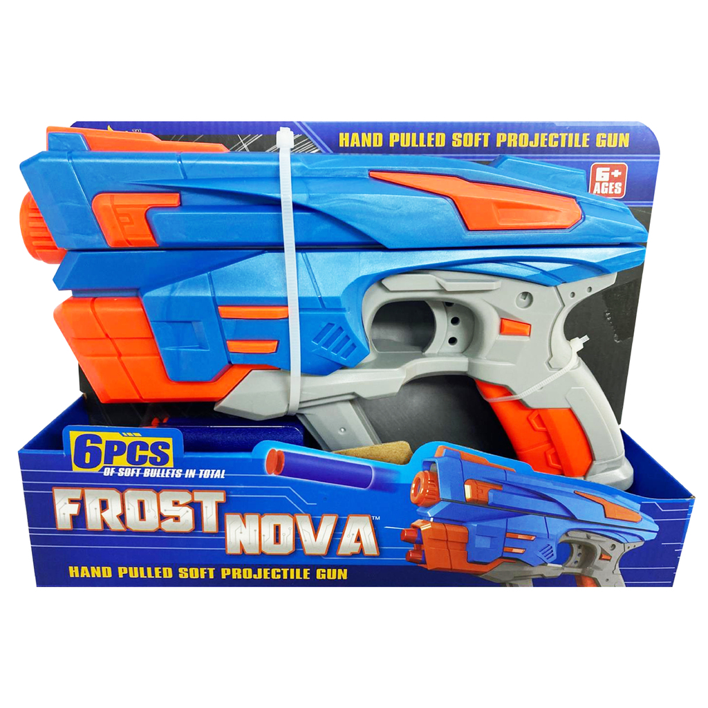 SUPER PISTOLA LANZA DARDOS 24 X 17 X 6 CM
