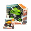 AUTO MONSTER A FRICCION METALICO 15 X 12 X 9 CM