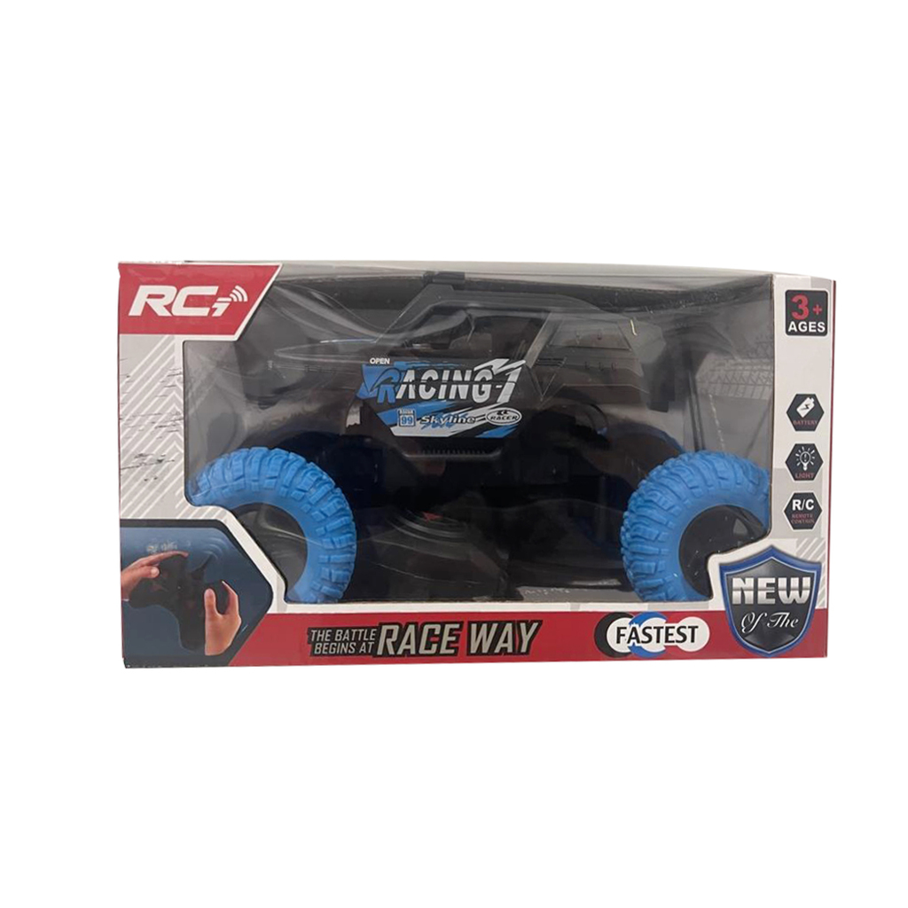 AUTO A RADIO CONTROL CON RUEDAS DE GOMA 21 X 12 X 12 CM