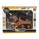 CAMION DINOSAURIO CONSTRUCCION RUEDAS DE GOMA 19 X 15 X 7 CM