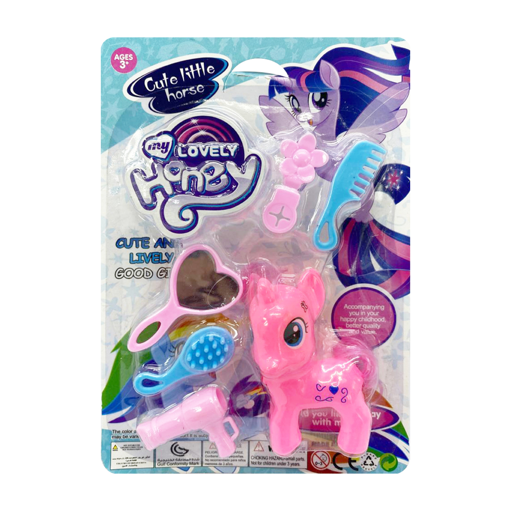 PONY CON ACCESORIOS 18 X 12 X 3 CM