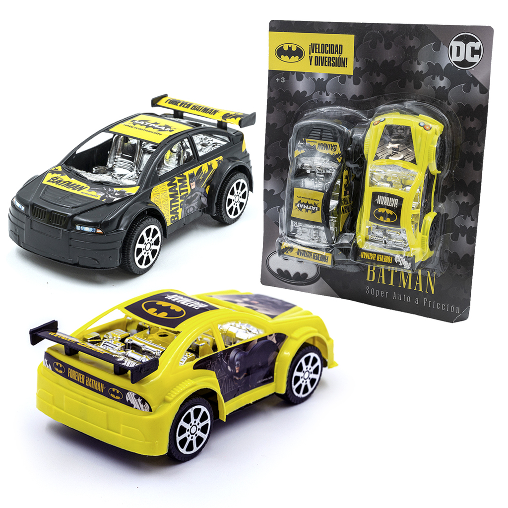AUTO A FRICCION X 2 BATMAN 28 X 22 X 6 CM