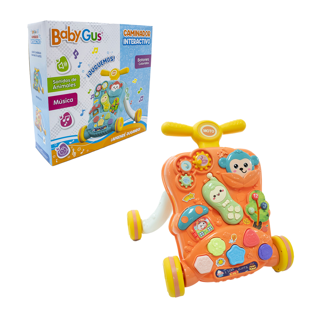 CAMINADOR INTERACTIVO BABYGUS 36 X 44 X 39 CM