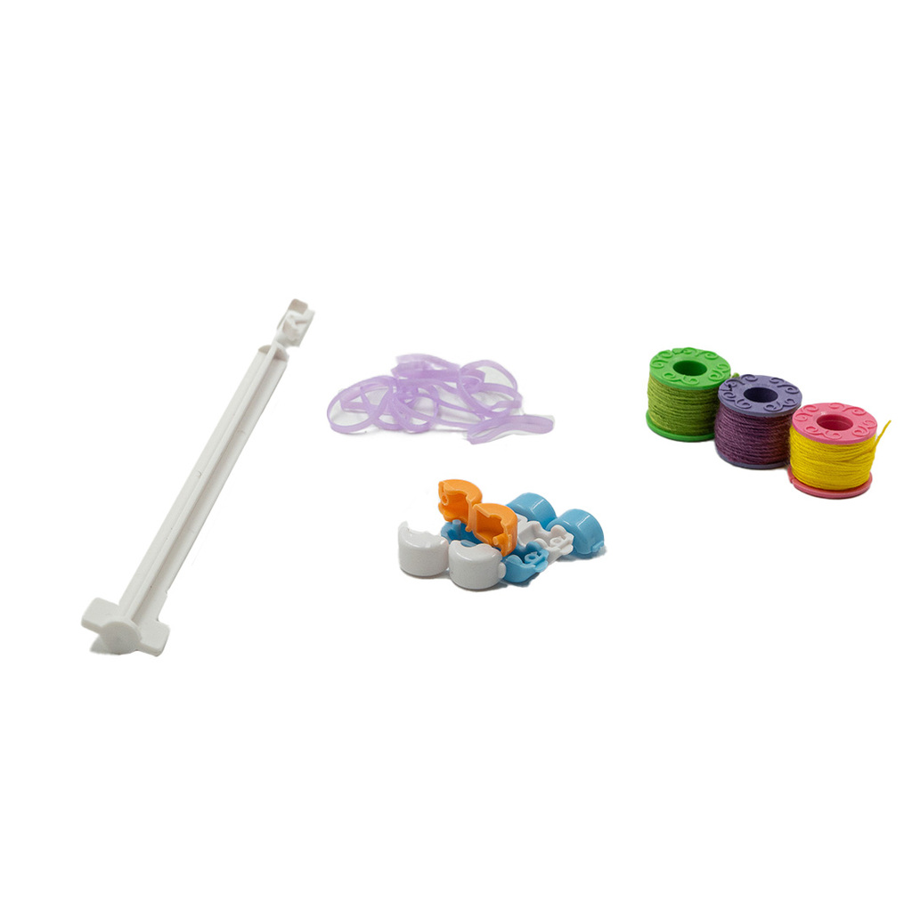 MAQUINA PARA HACER TRENZAS CON SET DE BIJOUTERIE TINY (EN CAJA) 19 X 24 X 6 CM