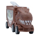 SET CAMION Y AUTITOS DINOSAURIO - TIBURON 16,5 X 5 X 7 CM