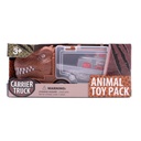 SET CAMION Y AUTITOS DINOSAURIO - TIBURON 16,5 X 5 X 7 CM