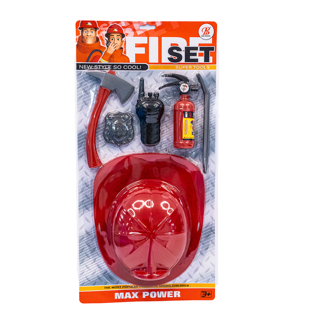 SET DE HERRAMIENTAS BOMBERO 28,5 X 57 X 8 CM
