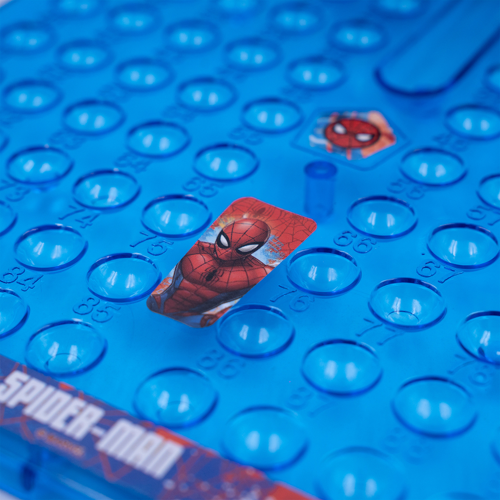 JUEGO DE BINGO SPIDERMAN 24 X 24 X 10 CM