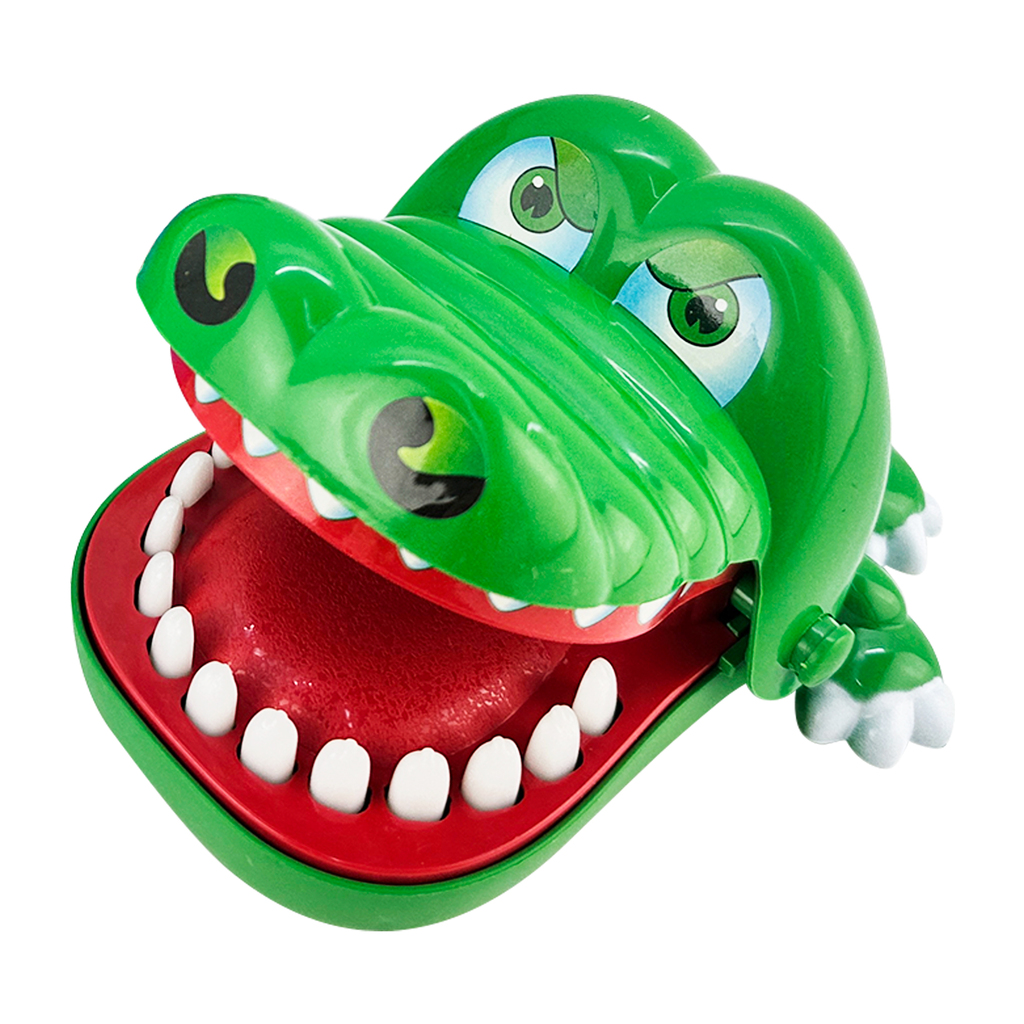 JUEGO COCODRILO MUERDE DIENTES 23 X 19 X 18 CM