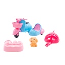 MINI MUÑECA LUCY POP TINY CON MOTO Y ACCESORIOS 12 X 14 X 9,5 CM