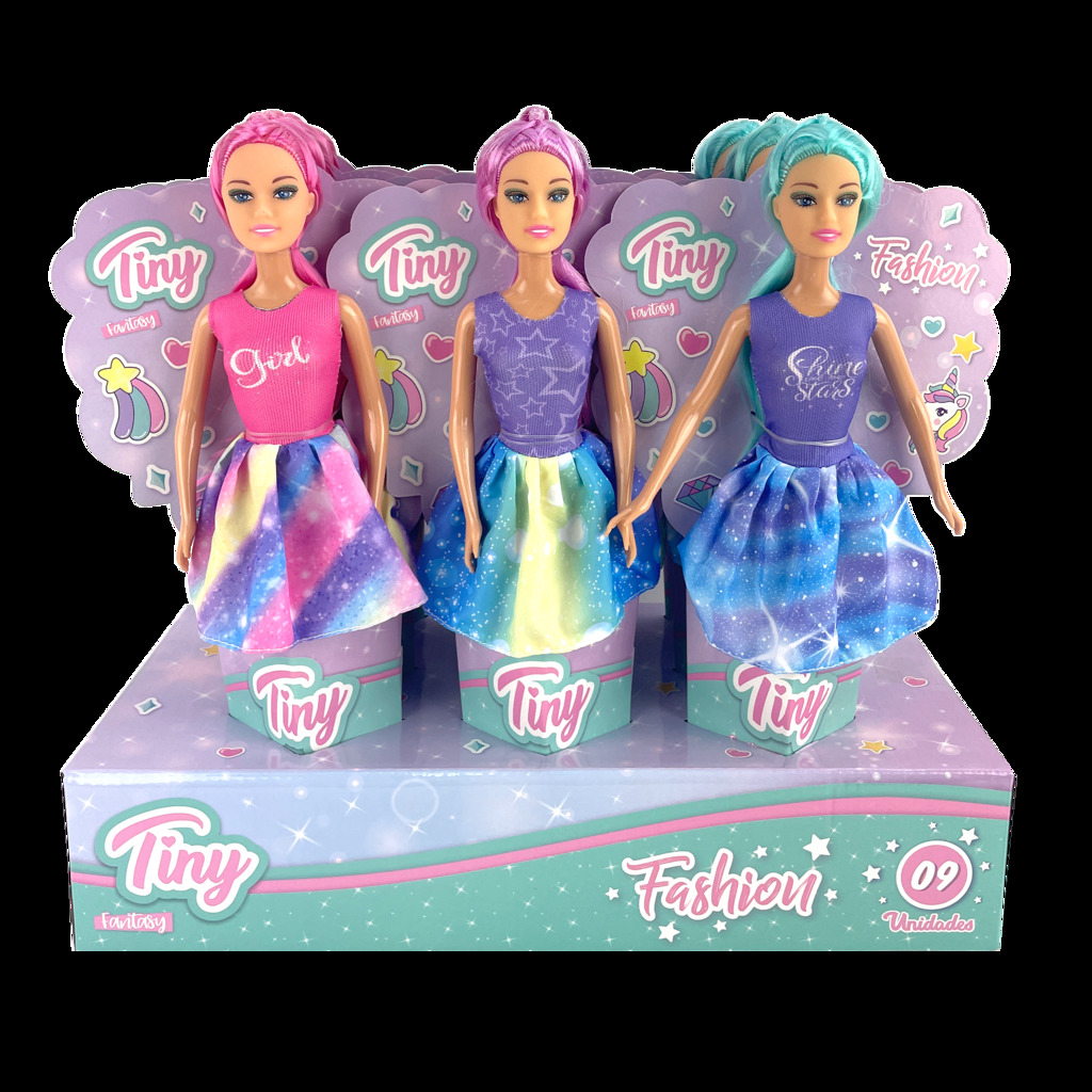 MUÑECA TINY 9 UNIDADES DISPLAY BOX 9 UNIDADES DISPLAY BOX