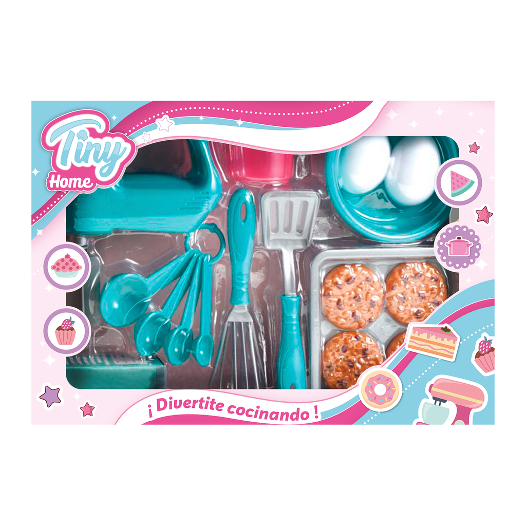 SET DE COCINA TINY HOME 38,5 X 27 X 9 CM
