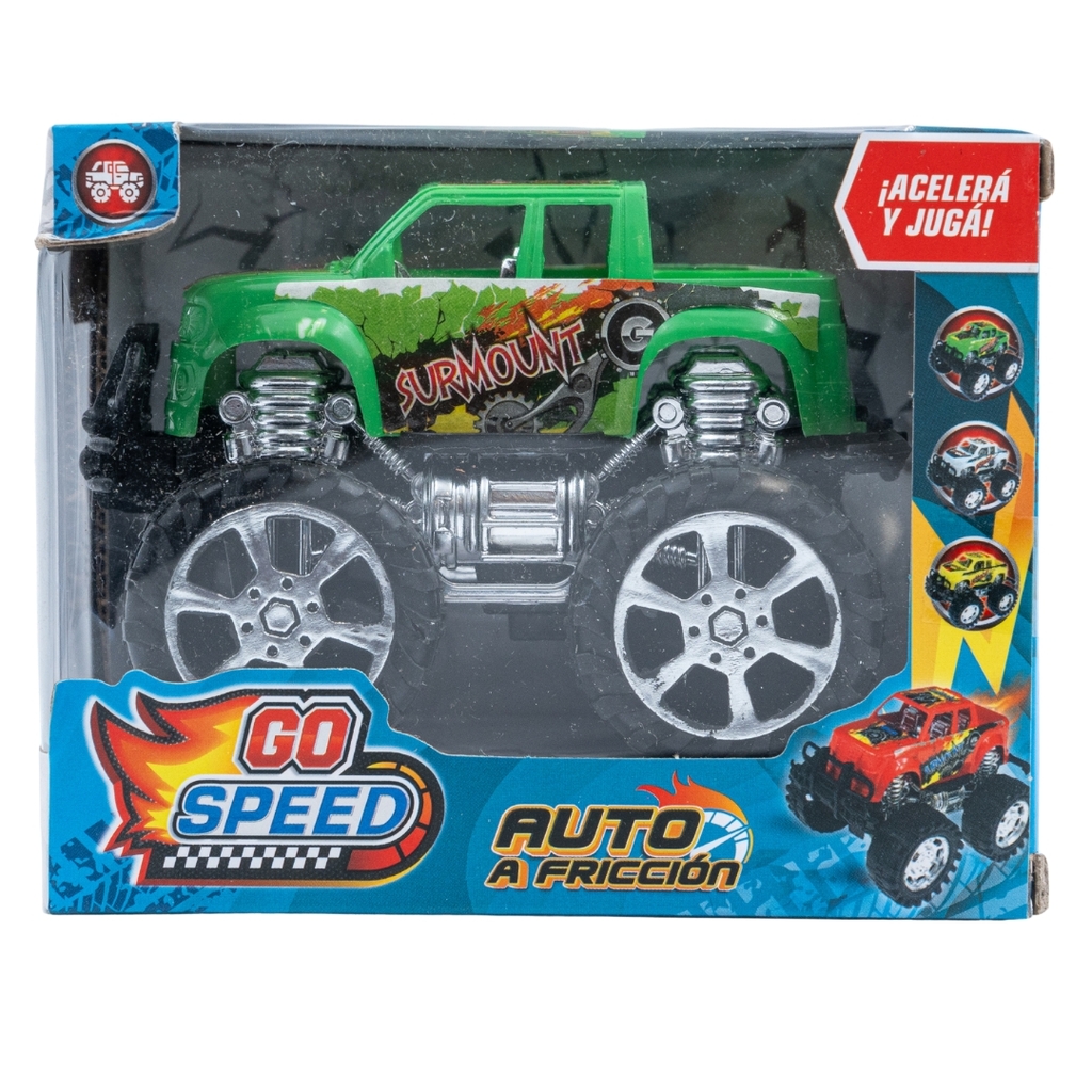 CAMIONETA A FRICCION GO SPEED 12,5 X 10 X 9 CM
