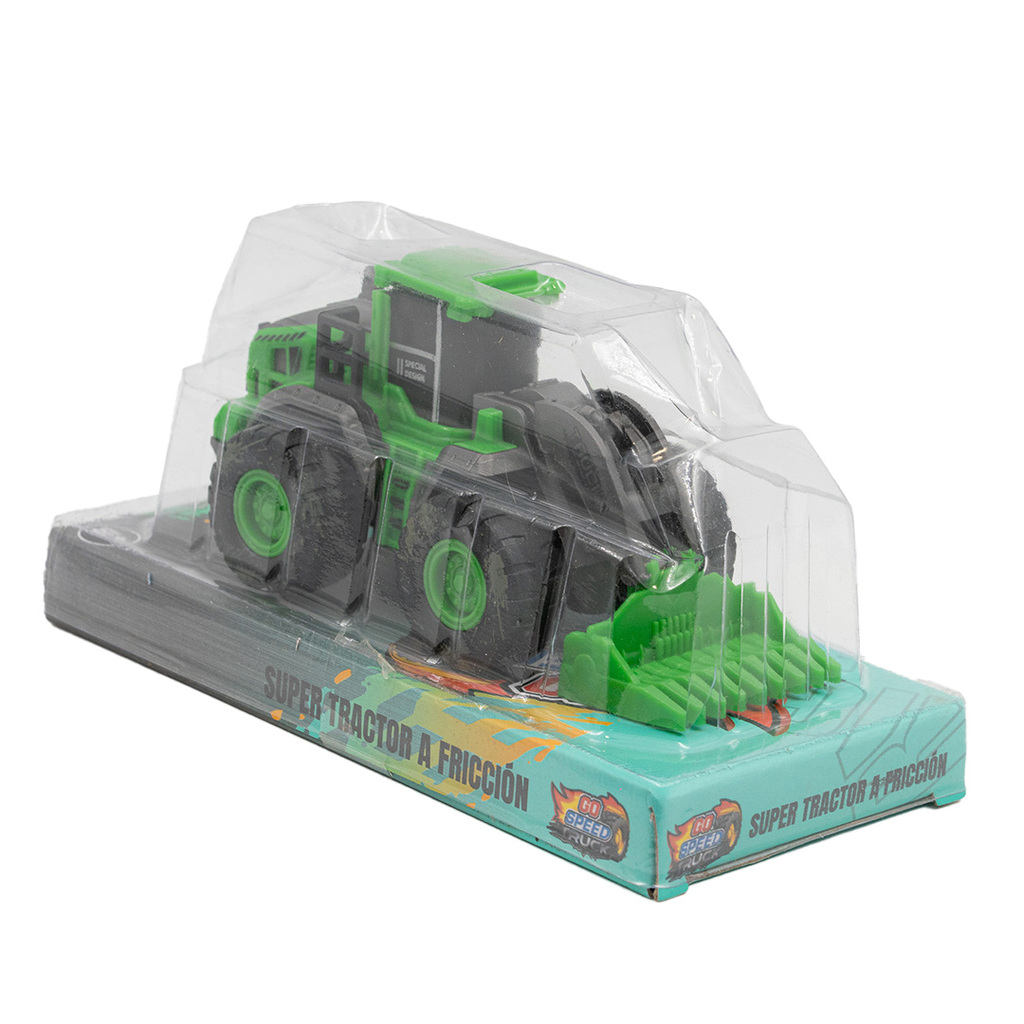 CAMION DE CONSTRUCCION A FRICCION GO SPEED 15 X 7,5 X 7,5 CM