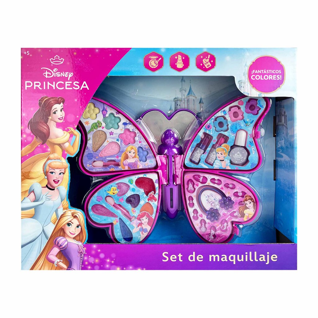 SET DE MAQUILLAJE DISNEY PRINCESAS 31 X 29 X 7 CM
