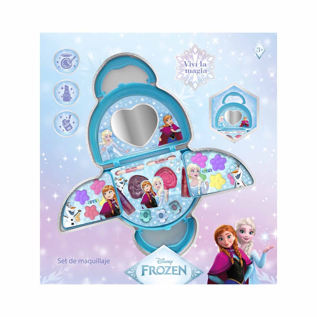 VALIJITA DE MAQUILLAJE FROZEN 37 X 35 X 5 CM