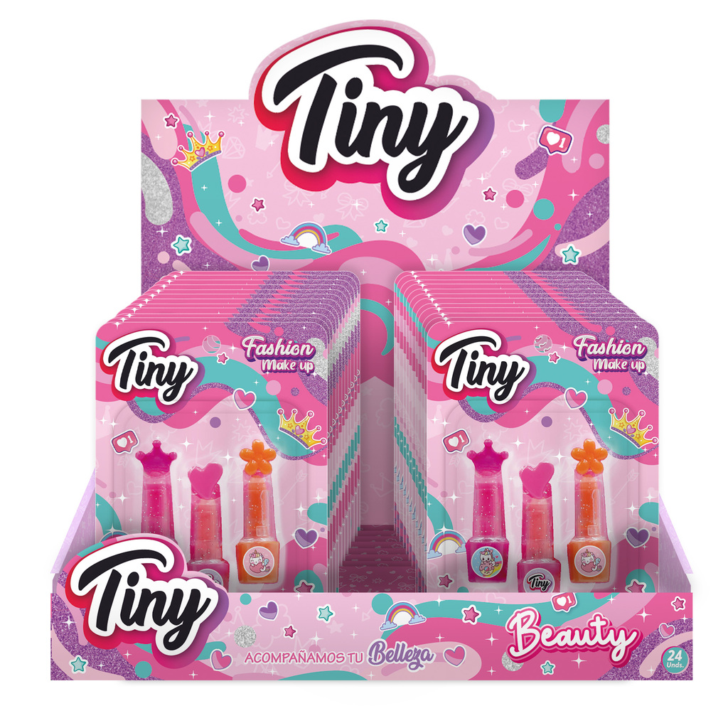 SET DE LABIALES X3 (24 PZAS / DISPLAY) 35 X 29 X 19 CM