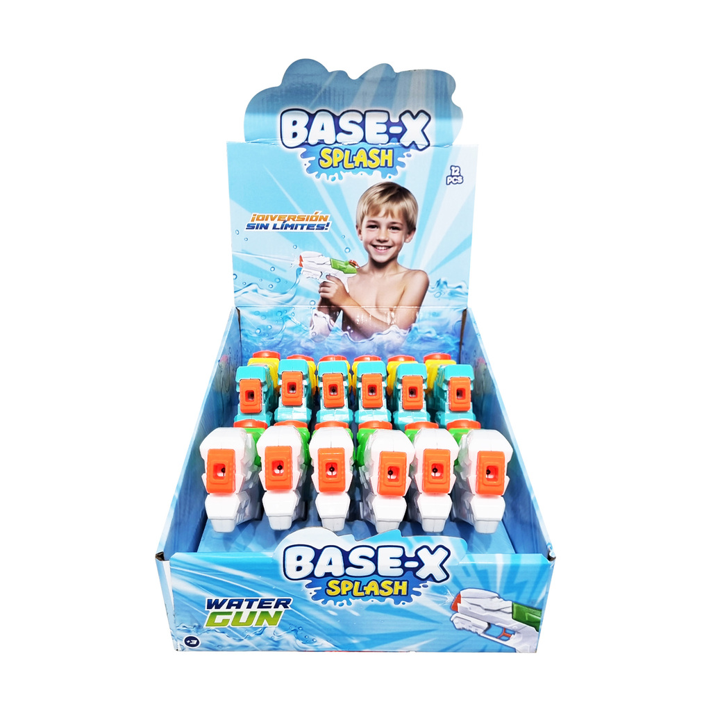 PISTOLA DE AGUA 12PCS/DISPLAY BOX 17 X 13 X 4 CM DISPLAY 34 X 26 X 10 CM