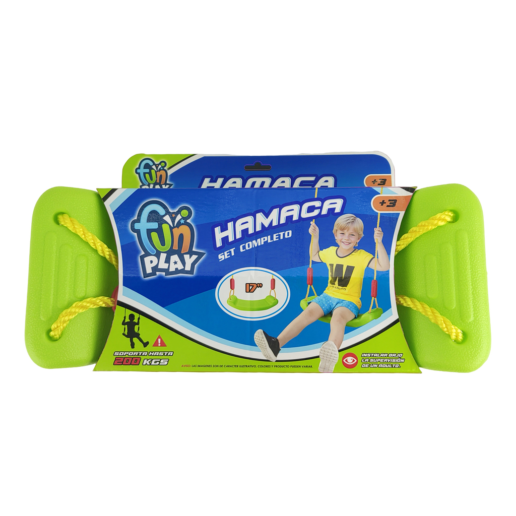 HAMACA FUN PLAY PARA COLGAR 42 X 23 X 12 CM