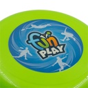 DISCO VOLADOR 19 CM FUN PLAY 24 PZAS / DISPLAY 23 X 20 X 20 CM
