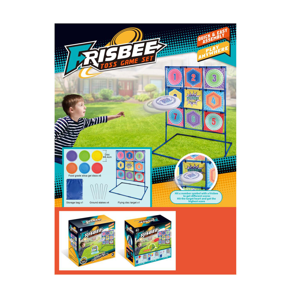 JUEGO DE FRISBEE POINT 103 X 72 X 133