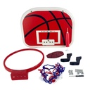 ARO DE BASQUET CON PELOTA E INFLADOR 38 CM 39 X 30 X 6 CM