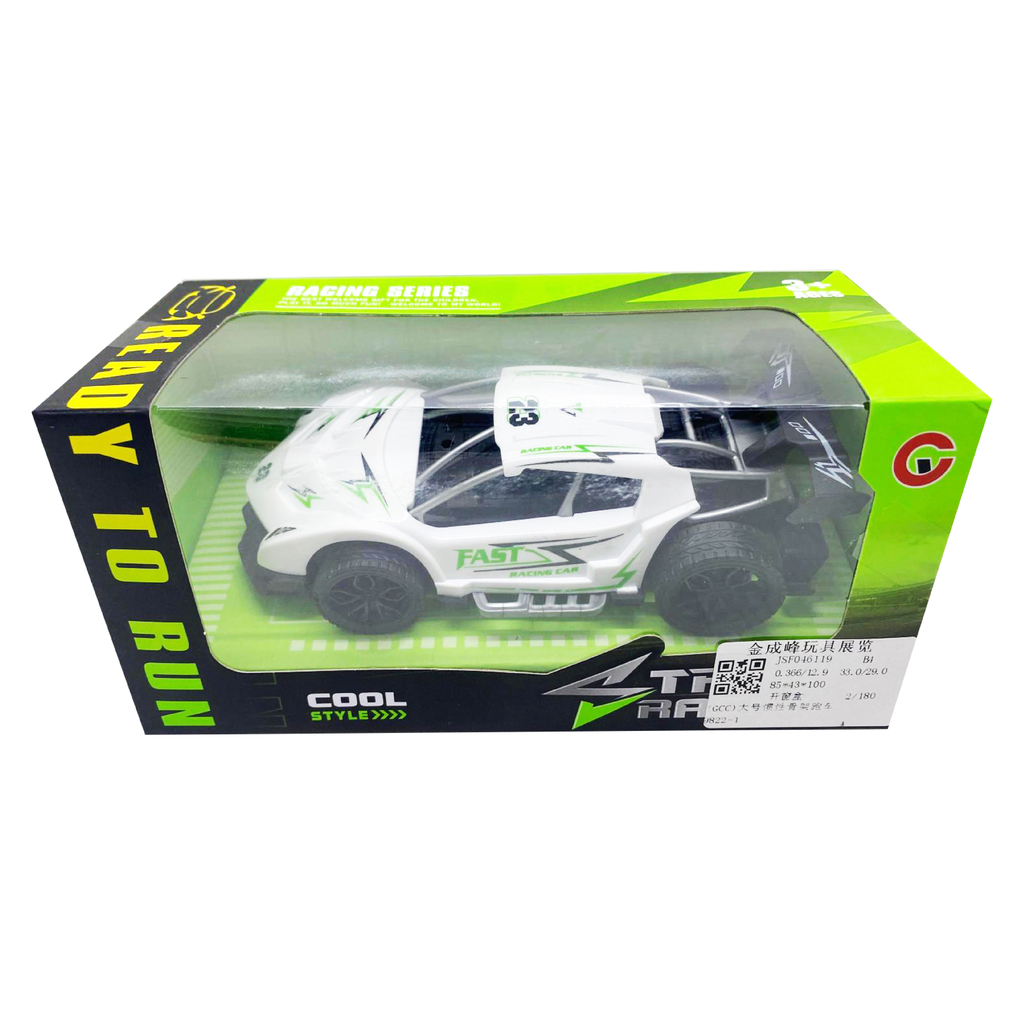 AUTO A FRICCION CON RUEDAS DE GOMA 20 X 10 X 9 CM