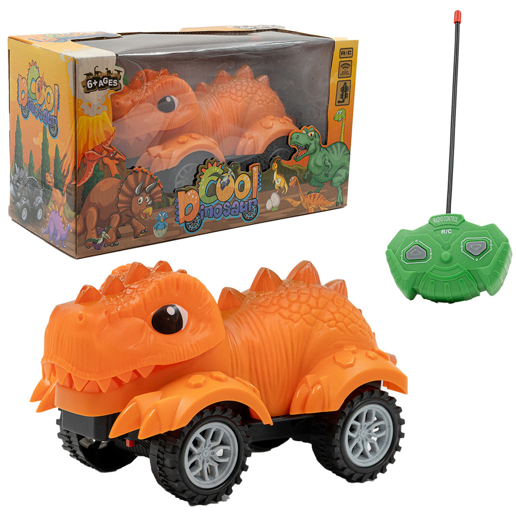 AUTO RADIO CONTROL DINOSAURIO 2 FUNCIONES 29 X 12,50 X 16 CM