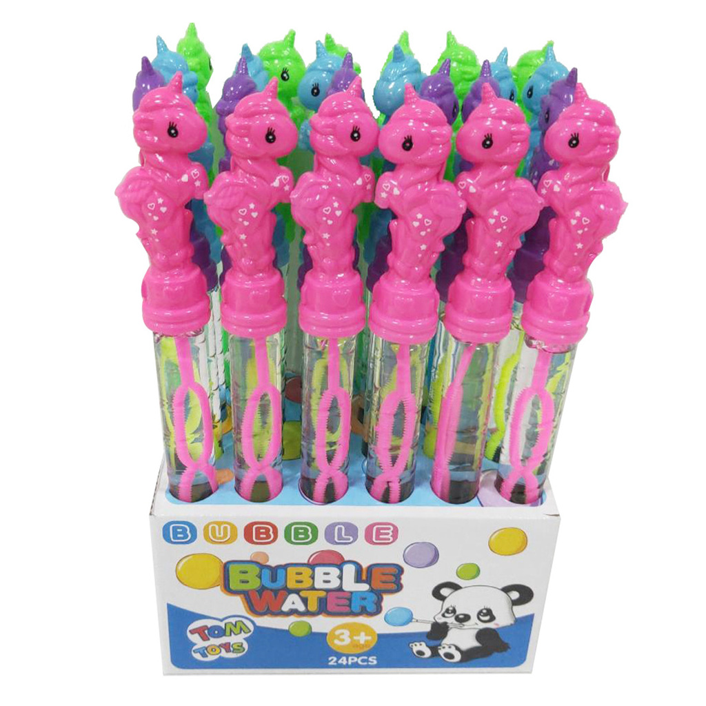 BURBUJERO UNICORNIO (24 PIEZAS / DISPLAY) BURBUJERO: 27 CM 27 X 17 X 12 CM
