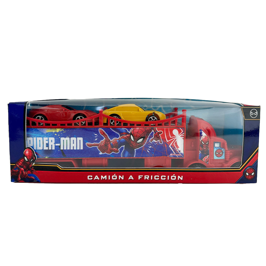 CAMION A FRICCION SPIDER-MAN 48 X 13 X 9 CM